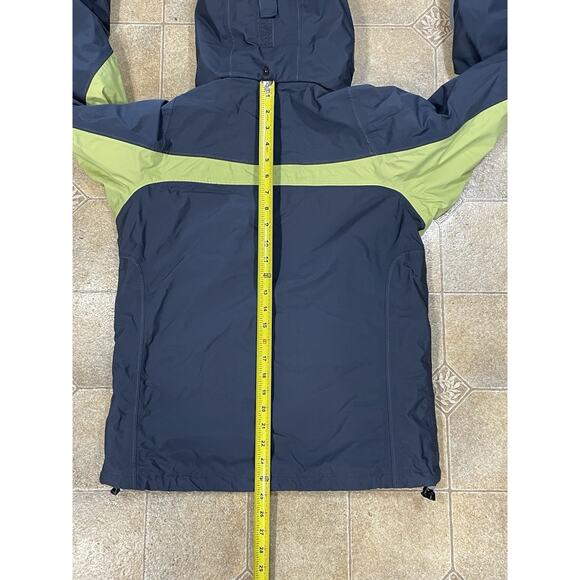 COLUMBIA SPORTSWEAR Waterproof Green/Gray Jacket With Hood Women's Size Small - Picture 7 of 15